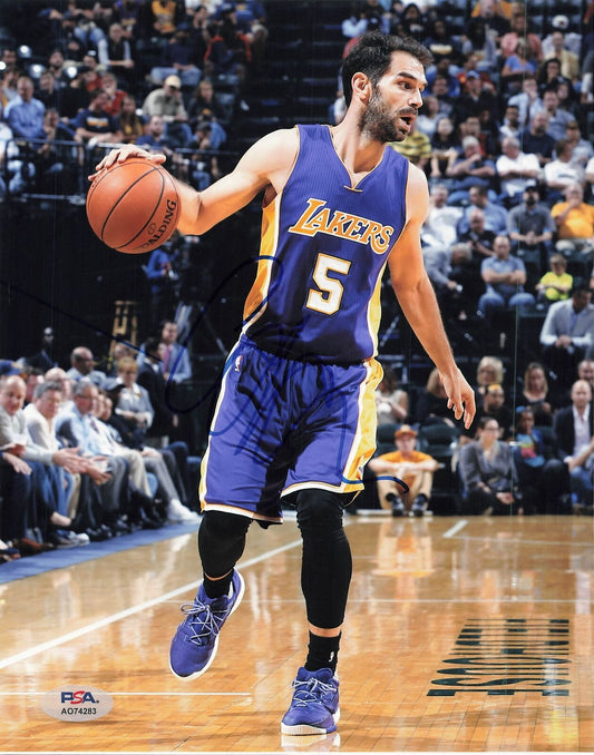 Jose Calderon signed 8x10 photo PSA/DNA Los Angeles Lakers Autographed