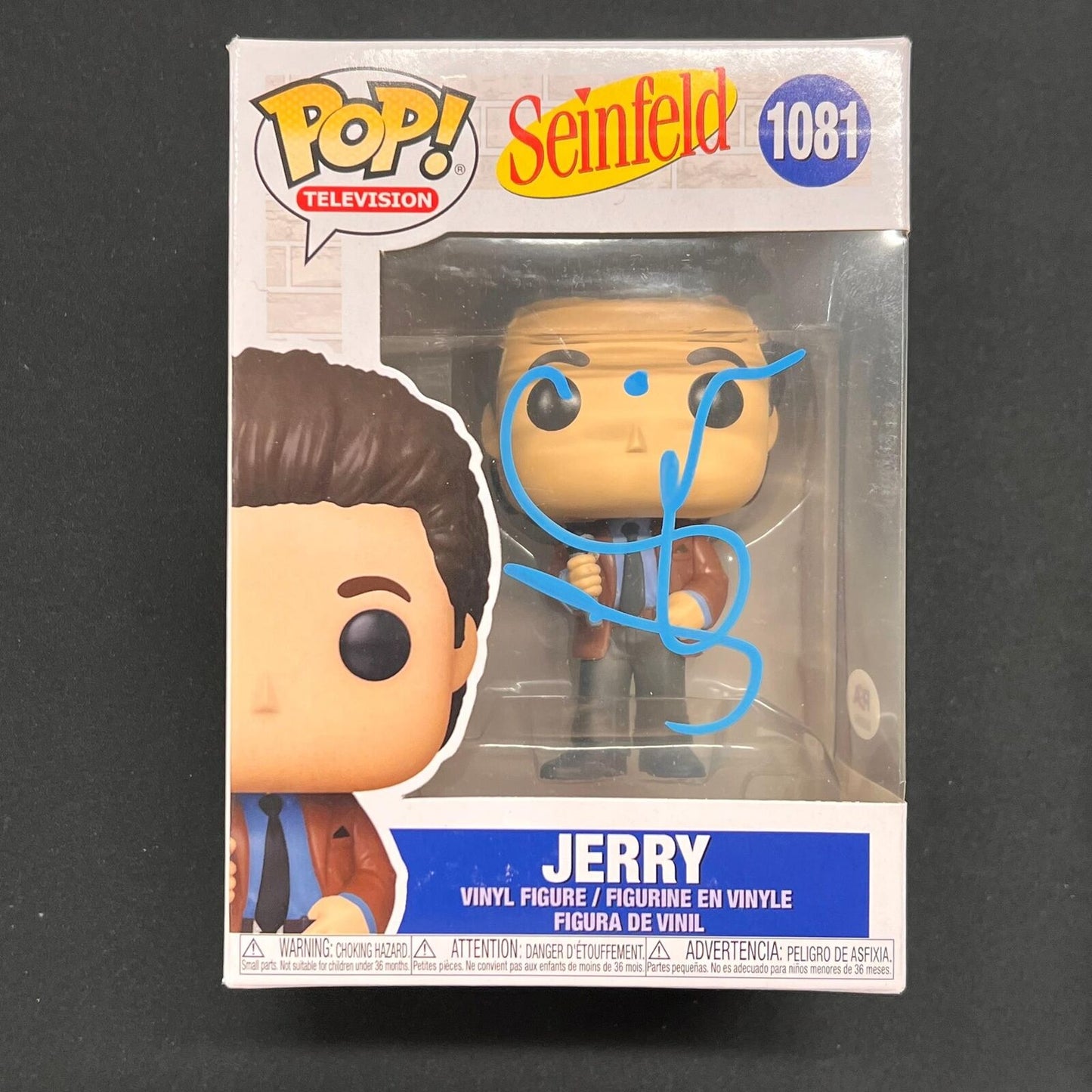 Jerry Seinfeld Signed Funko Pop #1081 PSA/DNA Seinfeld