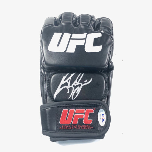 Henry Cejudo Signed UFC Glove PSA/DNA Autographed MMA