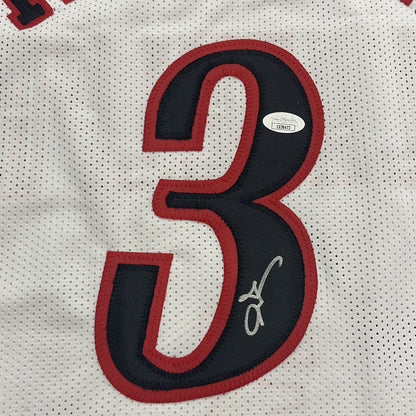 Allen Iverson Signed Jersey PSA Philadelphia 76ers Autographed
