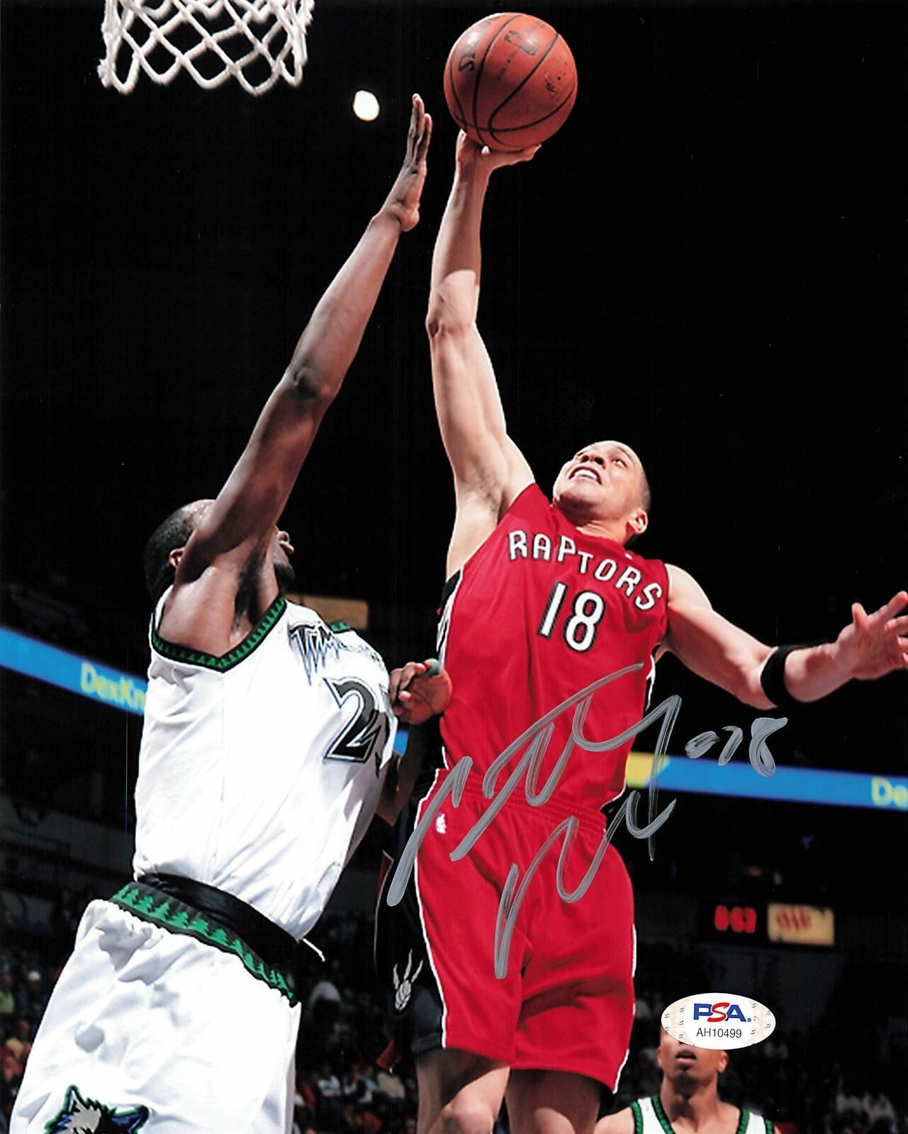 Anthony Parker Signed 8x10 photo PSA/DNA Toronto Raptors Autographed