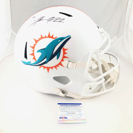 Jevon Holland Signed Full Size Speed Replica Helmet PSA/DNA Miami Dolphins