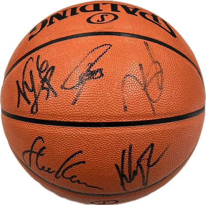 2017-18 Golden State Warriors Team signed Basketball PSA/DNA LOA Warriors autogr