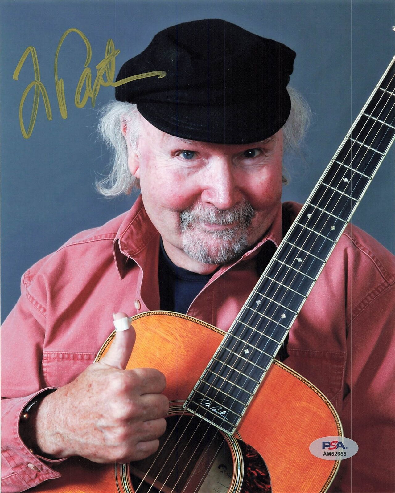 Tom Paxton signed 8x10 photo PSA/DNA Autographed