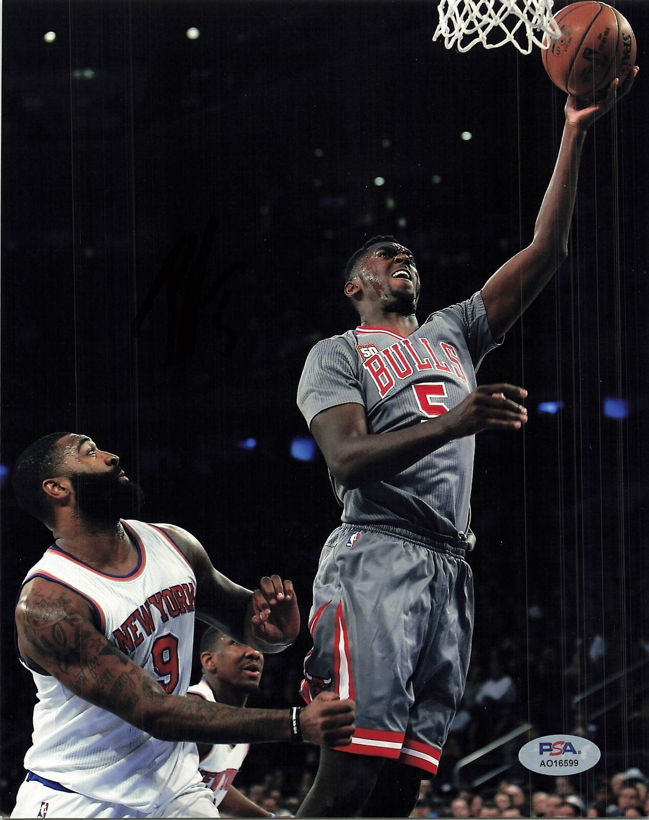 Bobby Portis signed 8x10 photo PSA/DNA Chicago Bulls Autographed