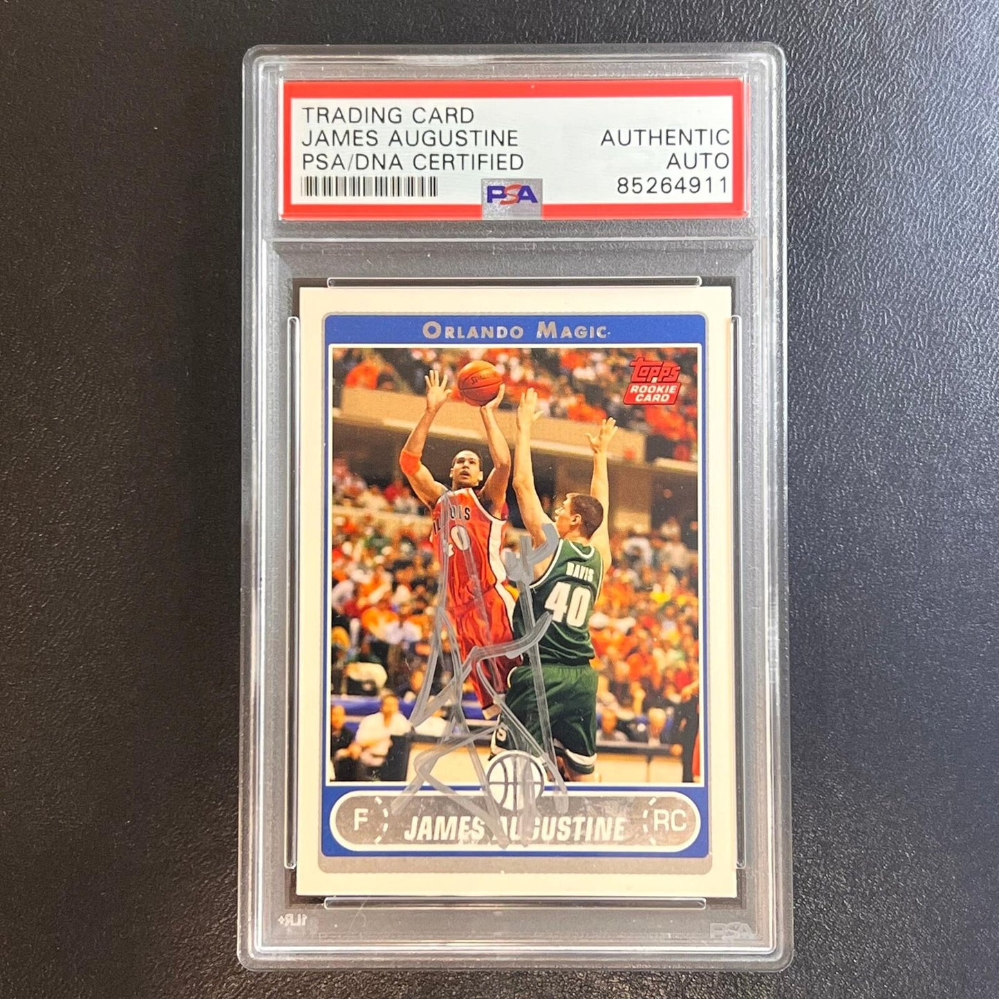 2006 Topps #237 James Augustine Signed Rookie Card AUTO PSA Slabbed RC Magic
