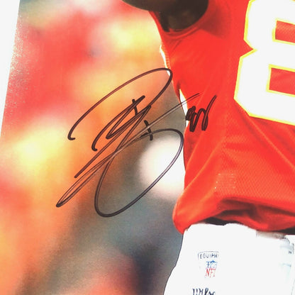 Dwayne Bowe signed 11x14 photo PSA/DNA Kansas City Chiefs Autographed