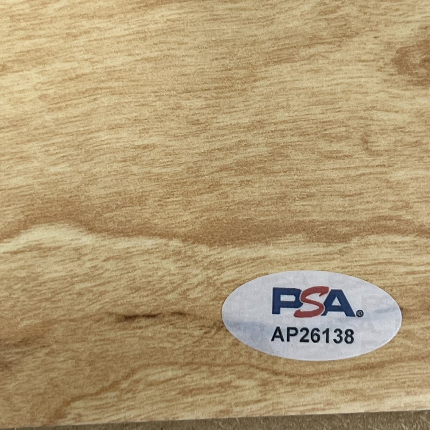 Chris Finch Signed Floorboard PSA Minnesota Timberwolves