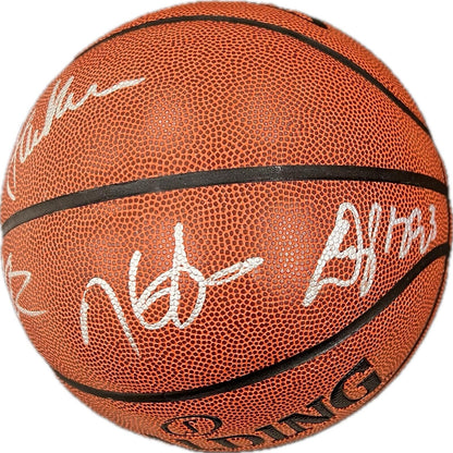 Warrior Greats signed Basketball PSA/DNA Warriors autographed