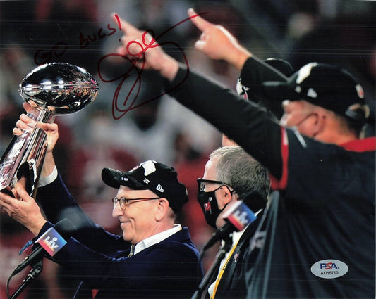 Joel Glazer signed 8x10 photo PSA/DNA Tampa Bay Buccaneers Autographed