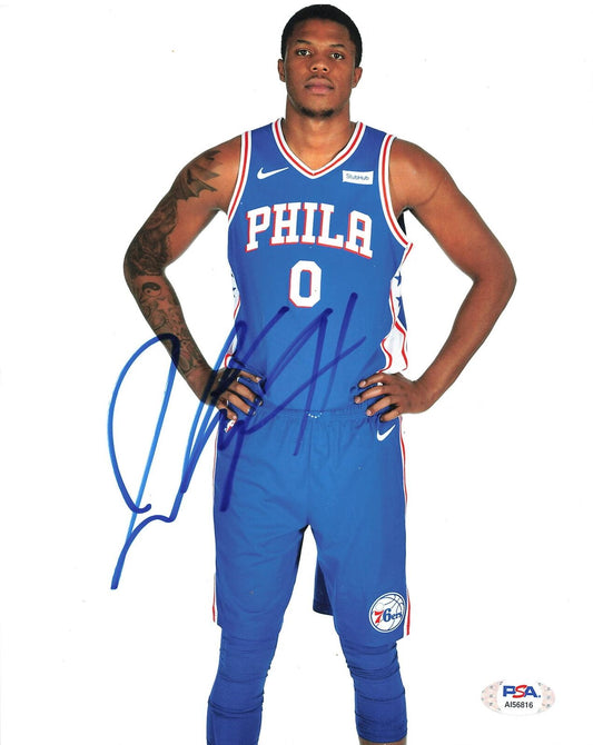 Justin Patton signed 8x10 photo PSA/DNA 76ers Autographed