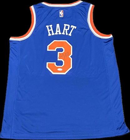 Josh Hart Signed Jersey PSA New York Knicks Autographed
