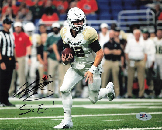 Charles Brewer signed 8x10 photo PSA/DNA Baylor Autographed