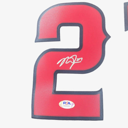 Mike Trout Signed Jersey PSA/DNA Los Angeles Angels Autographed