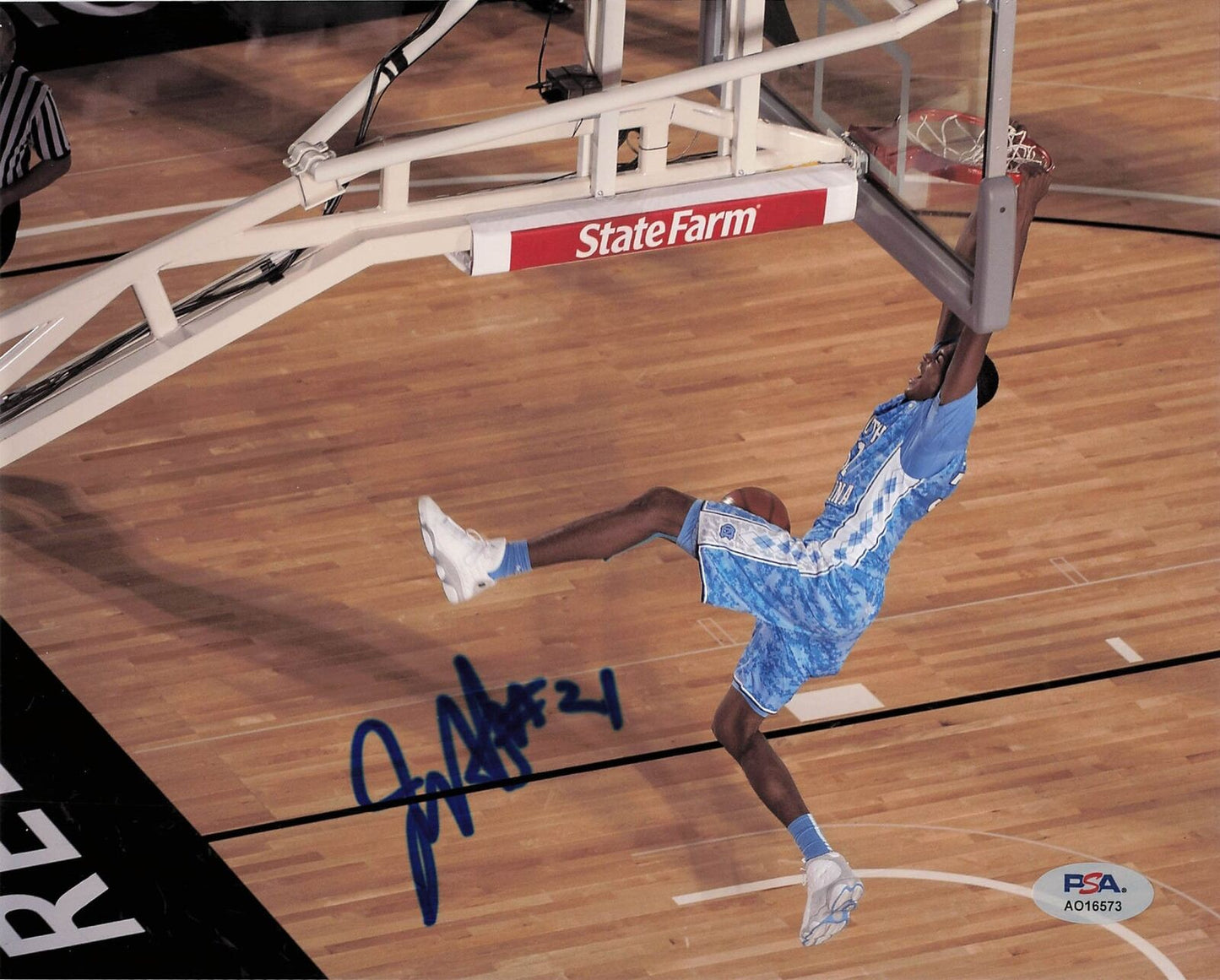 John Henson signed 8x10 photo PSA/DNA North Carolina Autographed