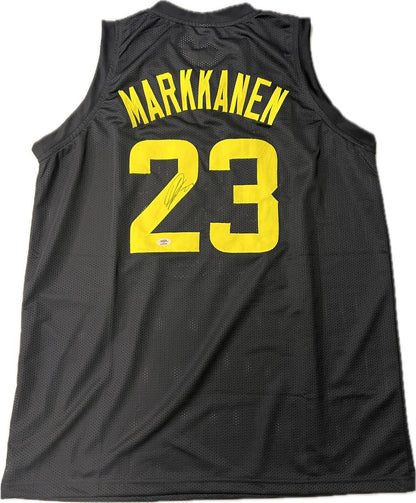 Lauri Markkanen signed jersey PSA/DNA Utah Jazz Autographed