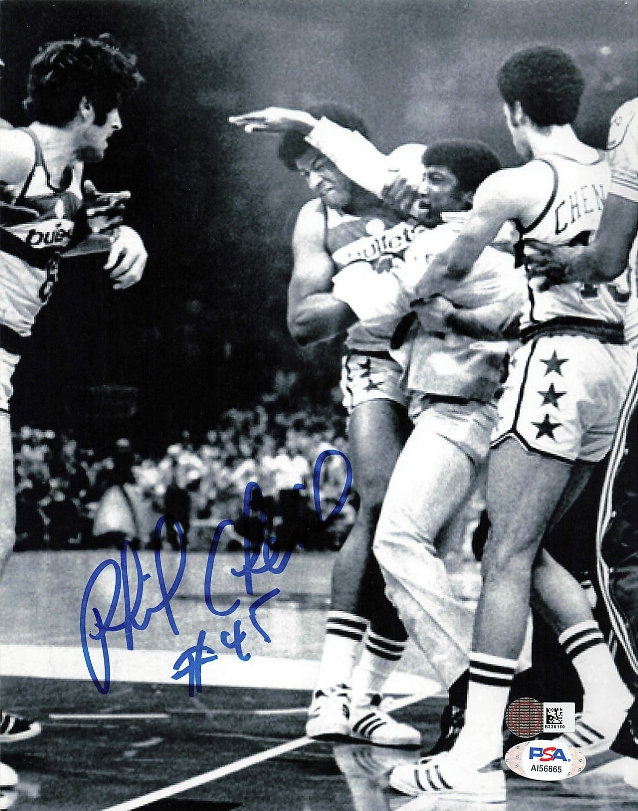 Phil Chenier signed 8x10 photo PSA/DNA Washington Bullets Autographed