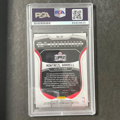 2018-19 Panini Certified #67 Montrezl Harrell Signed Card AUTO PSA Slabbed Clipp