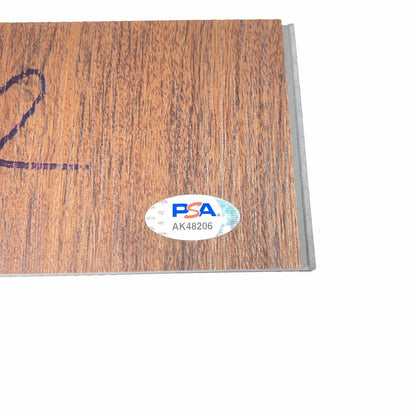 MIKE BUDENHOLZER Signed Floorboard PSA/DNA Autographed Milwaukee Bucks