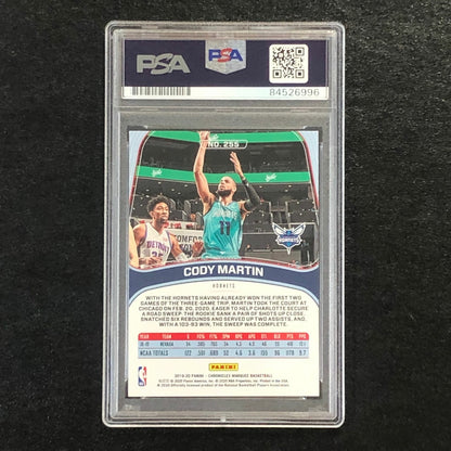 2019-20 Chronicles Marquee #255 Cody Martin Signed Card AUTO PSA/DNA Slabbed RC